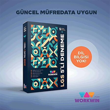 LGS Video Çözümlü 5'li Deneme Workwin Plus