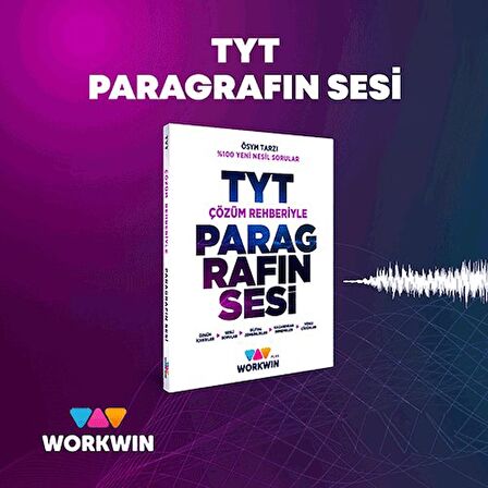 TYT Çözüm Rehberi ile Paragraf'ın Sesi Soru Bankası Workwin Plus