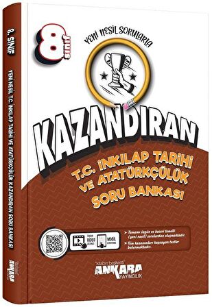 8. Sınıf Kazandıran T.C İnkılap Tarihi ve Atatürkçülük Soru Bankası