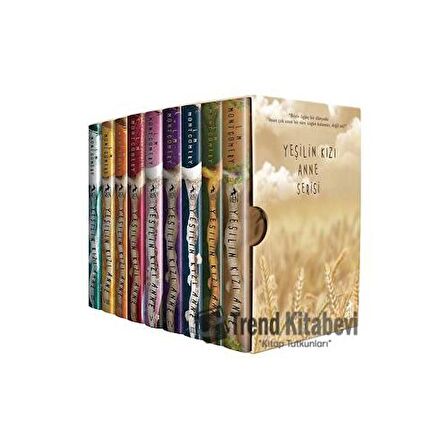 Yeşilin Kızı Anne - 9 Kitap Kutulu Set