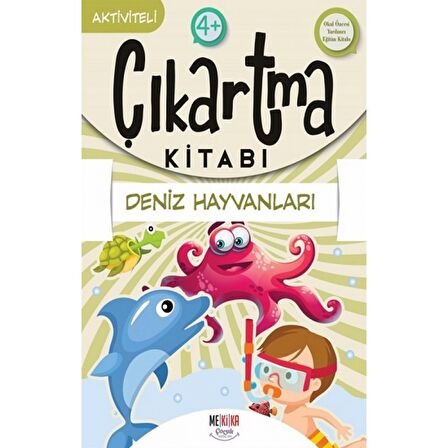 Deniz Hayvanları - Çıkartma Kitabı