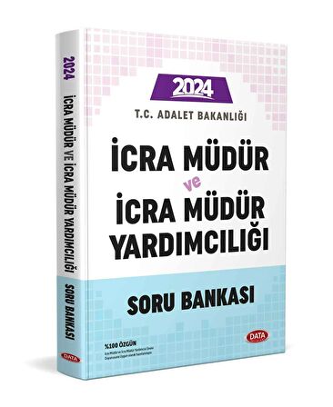 Data 2024 İcra Müdür ve Yardımcılığı Soru Bankası Data Yayınları