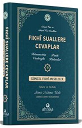 Fıkhi Suallere Cevaplar 9