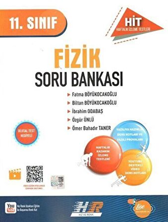 11. Sınıf Fizik HİT Soru Bankası Hız ve Renk