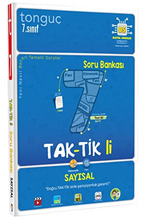 Tonguç Akademi 7. Sınıf Taktikli Sayısal Soru Bankası