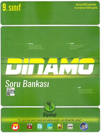 Tonguç Yayınları 9. Sınıf Dinamo Biyoloji Soru Bankası