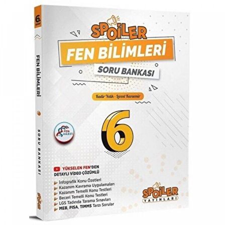 6. Sınıf Fen Bilimleri Soru Bankası