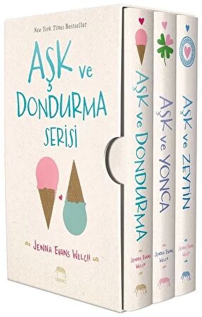 Aşk ve Dondurma Serisi Kutulu Set (3 Kitap Takım)