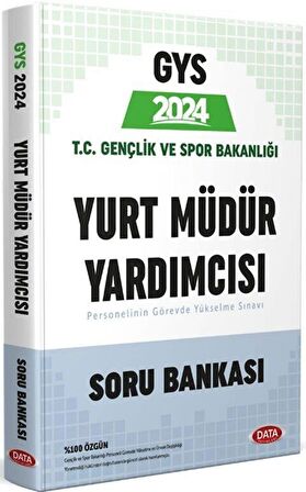 2024 GYS Gençlik ve Spor Bakanlığı Yurt Müdür Yardımcısı Soru Bankası Data Yayınları