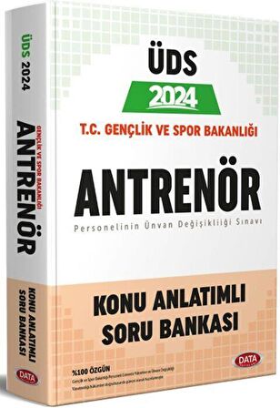 2024 ÜDS T.C. Gençlik ve Spor Bakanlığı Antrenör Konu Anlatımlı Soru Bankası Data Yayınları