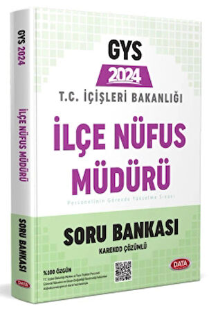 T.C. İçişleri Bakanlığı İlçe Nüfus Müdürü GYS Soru Bankası - Karekod Çözümlü