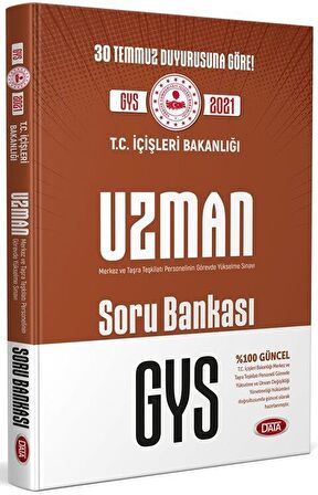 T.C. İçişleri Bakanlığı Uzman GYS Soru Bankası Data Yayınları