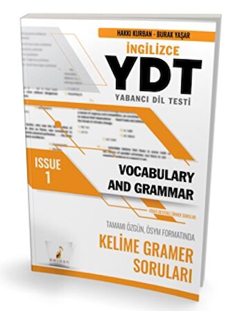 YDT İngilizce Vocabulary and Grammar Issue 1