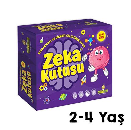 Zeka Kutusu – Konuşmayı ve Dikkati Geliştiren Oyuncak 2-4 Yaş - Yükselen Zeka