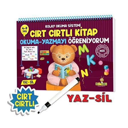 Cırt Cırtlı Kitap Okuma - Yazmayı Öğreniyorum