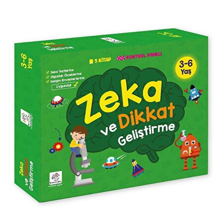 Yükselen Zeka Zeka ve Dikkat Geliştirme Seti (3-6 Yaş)