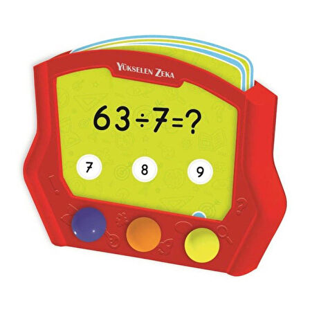 Yükselen Zeka Matematik Kutusu - Bölme Öğreten Oyuncak