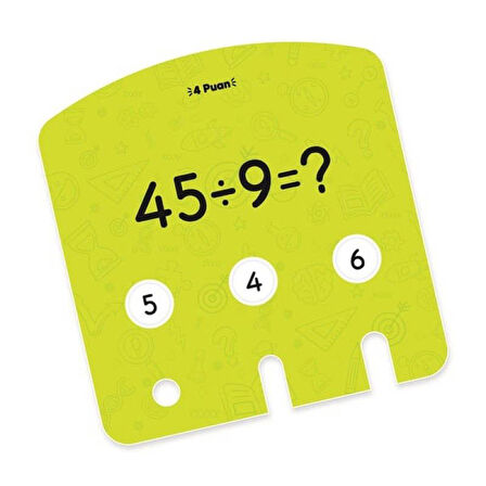 Yükselen Zeka Matematik Kutusu - Bölme Öğreten Oyuncak