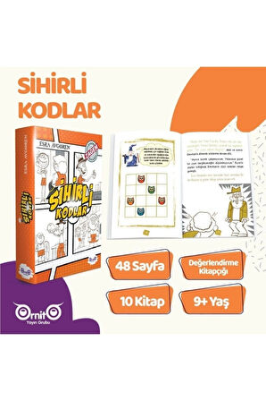 Sihirli Kodlar 9+ Yaş Kodlama Etkinlikli 10'lu Kitap Seti