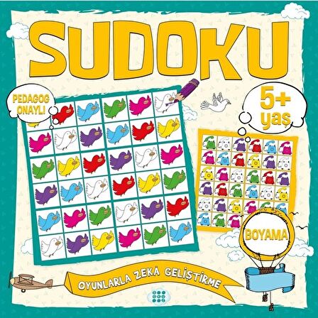 Çocuklar İçin Sudoku Boyama (5+ Yaş)