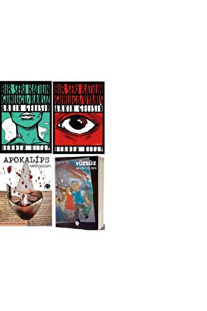 Kansız-Uyanış-Apokalips- Yüzsüz - Polisiye Kitap Serisi 4 Kitap Takım Arkın Gelişin