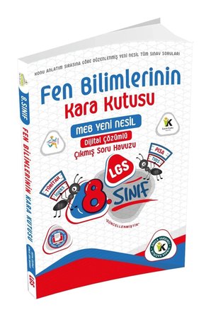 8.Sınıf LGS Kara Kutu MEB Sayısal Dijital Çözümlü Çıkmış Soru Havuzu Seti
