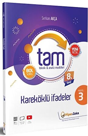 8. Sınıf TAM Matematik 3 - Kareköklü İfadeler