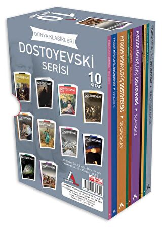 Dostoyevski Serisi 10 Kitap - Dünya Klasikleri