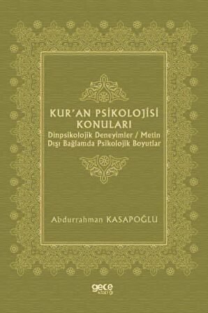 Kur'an Psikolojisi Konuları