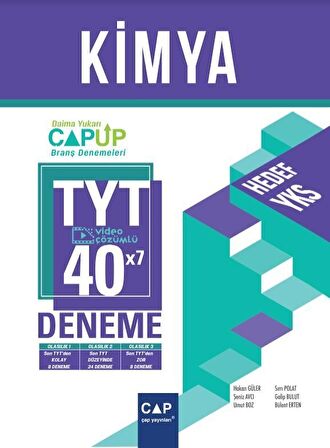 2021 TYT Kimya 40 x 7 Up Deneme