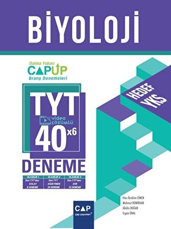 TYT Biyoloji 40 x 6 Up Deneme