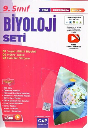 9. Sınıf Anadolu Lisesi Biyoloji Seti