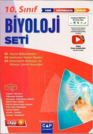 10. Sınıf Anadolu Lisesi Biyoloji Seti