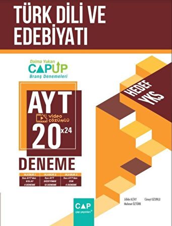 AYT Edebiyat Up 30 x 24 Deneme Çap Yayınları