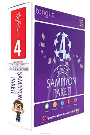 Tonguç 4.Sınıf Şampiyon Seti