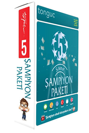 5. Sınıf Şampiyon Paketi - 6 Kitap Toplam 1128 Sayfa