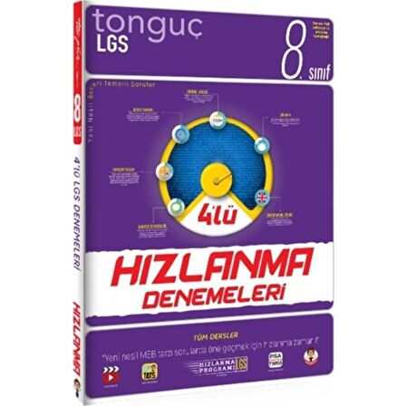 Tonguç Akademi 2021 8. Sınıf LGS 4’lü Hızlanma Denemeleri