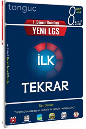 Tonguç 8.sınıf Lgs Tüm Dersler Ilk Tekrar 2021 (1.dönem Konuları)