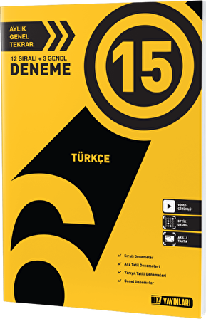 6. Sınıf Türkçe 15 Deneme