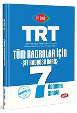 TRT Tüm Kadrolar İçin (Şef Kadrosu Hariç) 7 Deneme Sınavı / Kolektif