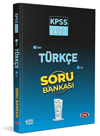 2021 KPSS Türkçe Soru Bankası Data Yayınları