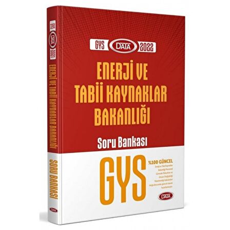 Enerji ve Tabii Kaynaklar Bakanlığı Soru Bankası Görevde Yükselme