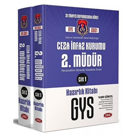 Ceza Ve Tevkifevleri Ceza İnfaz Kurumu 2. Müdürlük Hazırlık Kitabı 2021