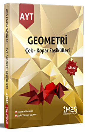 AYT Geometri Çek - Kopar Fasikülleri 4 Etap