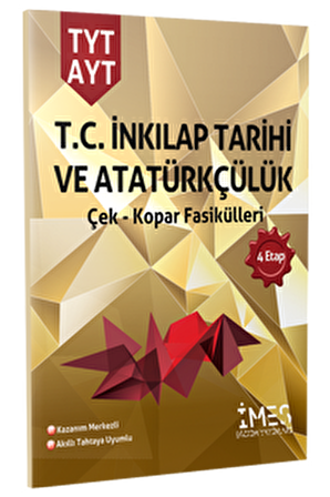 TYT AYT İnkılap Tarihi ve Atatürkçülük Çek - Kopar Fasikülleri