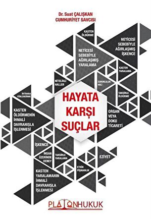 Hayata Karşı Suçlar / Suat Çalışkan