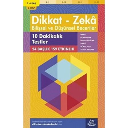 7-8 Yaş Dikkat - Zeka Bilişsel ve Düşünsel Beceriler