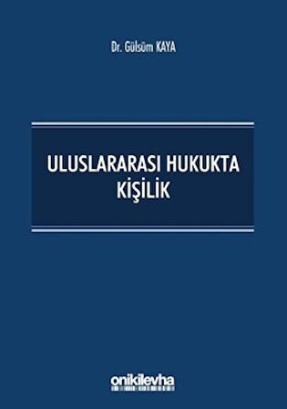 Uluslararası Hukukta Kişilik
