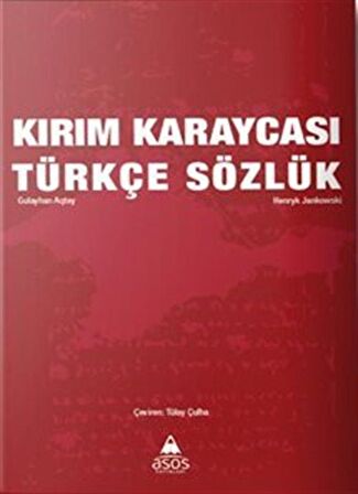 Kırım Karaycası - Türkçe Sözlük