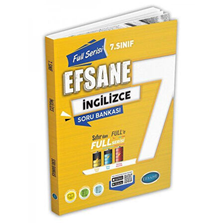  7.Sınıf Full Serisi İngilizce Soru Bankası ( Tamamı Video Çözümlü )